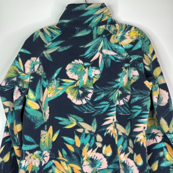 Columbia Centon Springs Printed Full Zip Fleece Jacket Size Small - Picture 5 of 8